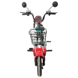 Велосипед з електромотором SPARK VOLT 14`` 48V/400W/12Ah червоний із синім